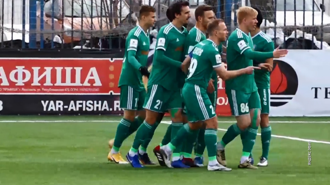 Ярославский «Шинник» проиграл второму аутсайдеру чемпионата