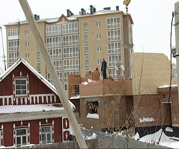 Вынуждены жить на стройке