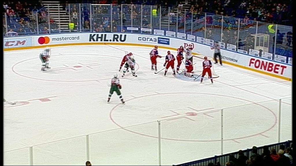 «Локомотив» впервые в сезоне ушел с площадки без заброшенных шайб