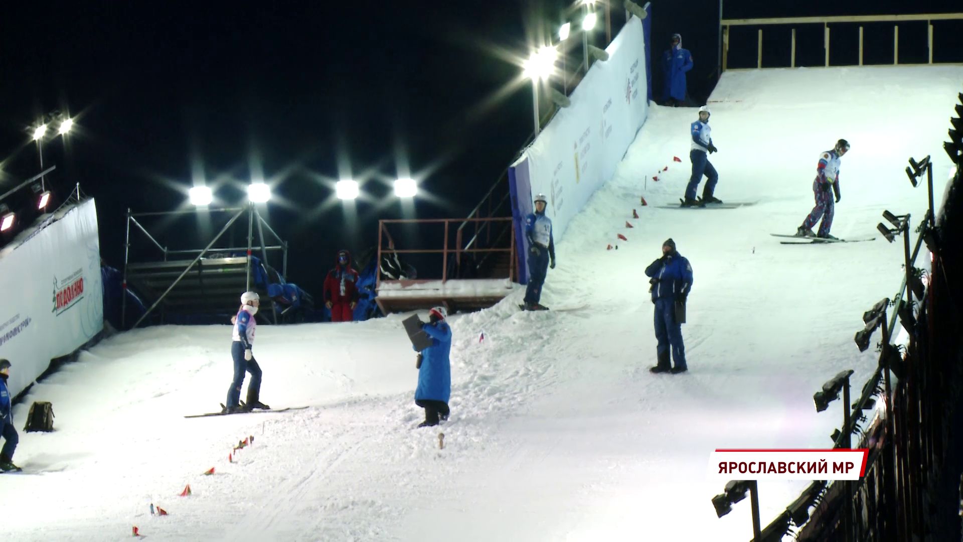 В Подолино у спортсменов прошли последние тренировки перед этапом Кубка миро по фристайлу