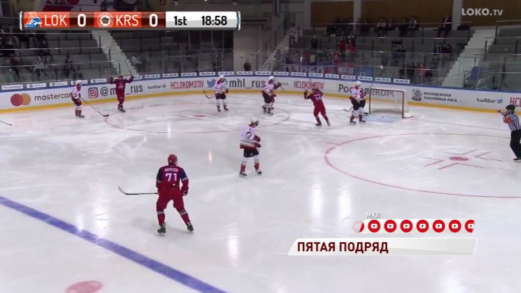 «Локо» одержал пятую победу подряд