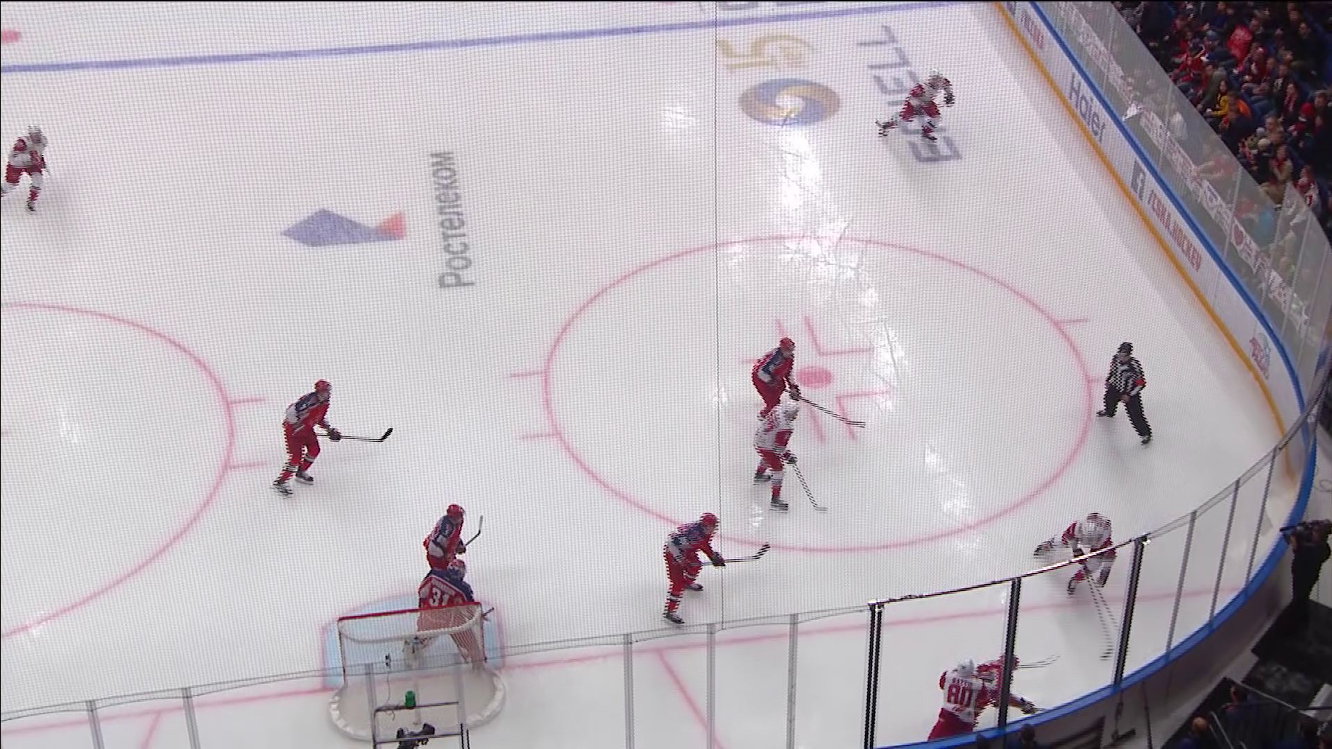 Ярославский «Локомотив» уступил ЦСКА в матче чемпионата КХЛ