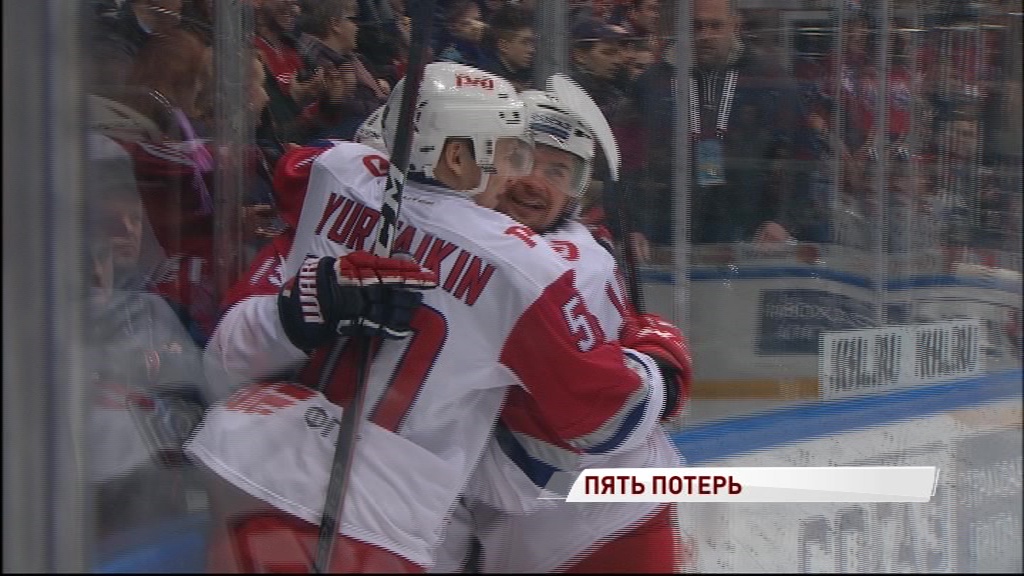 Ярославский «Локомотив» официально расстался с пятью игроками