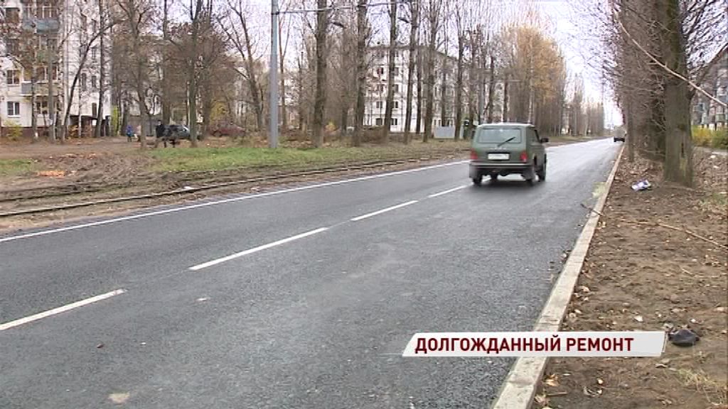 Дорожный ремонт на улице Блюхера близится к завершению