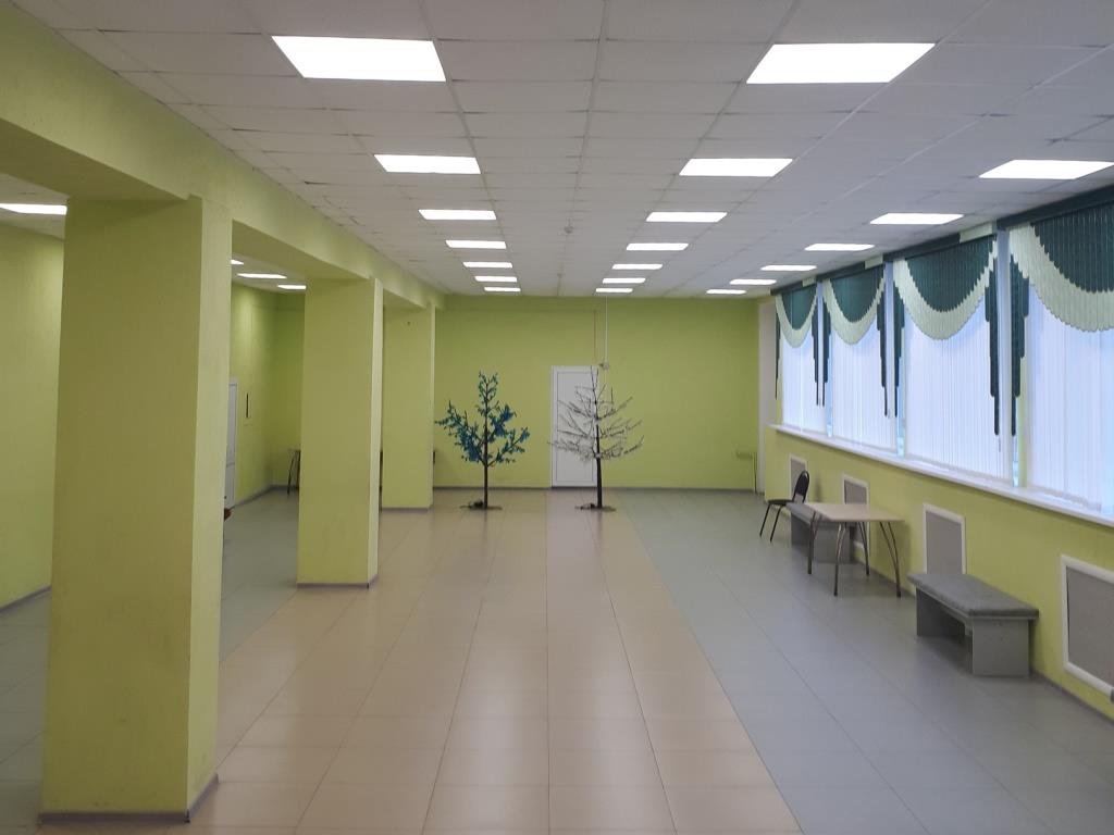 В Доме культуры Борисоглебского района модернизировали систему внутреннего освещения