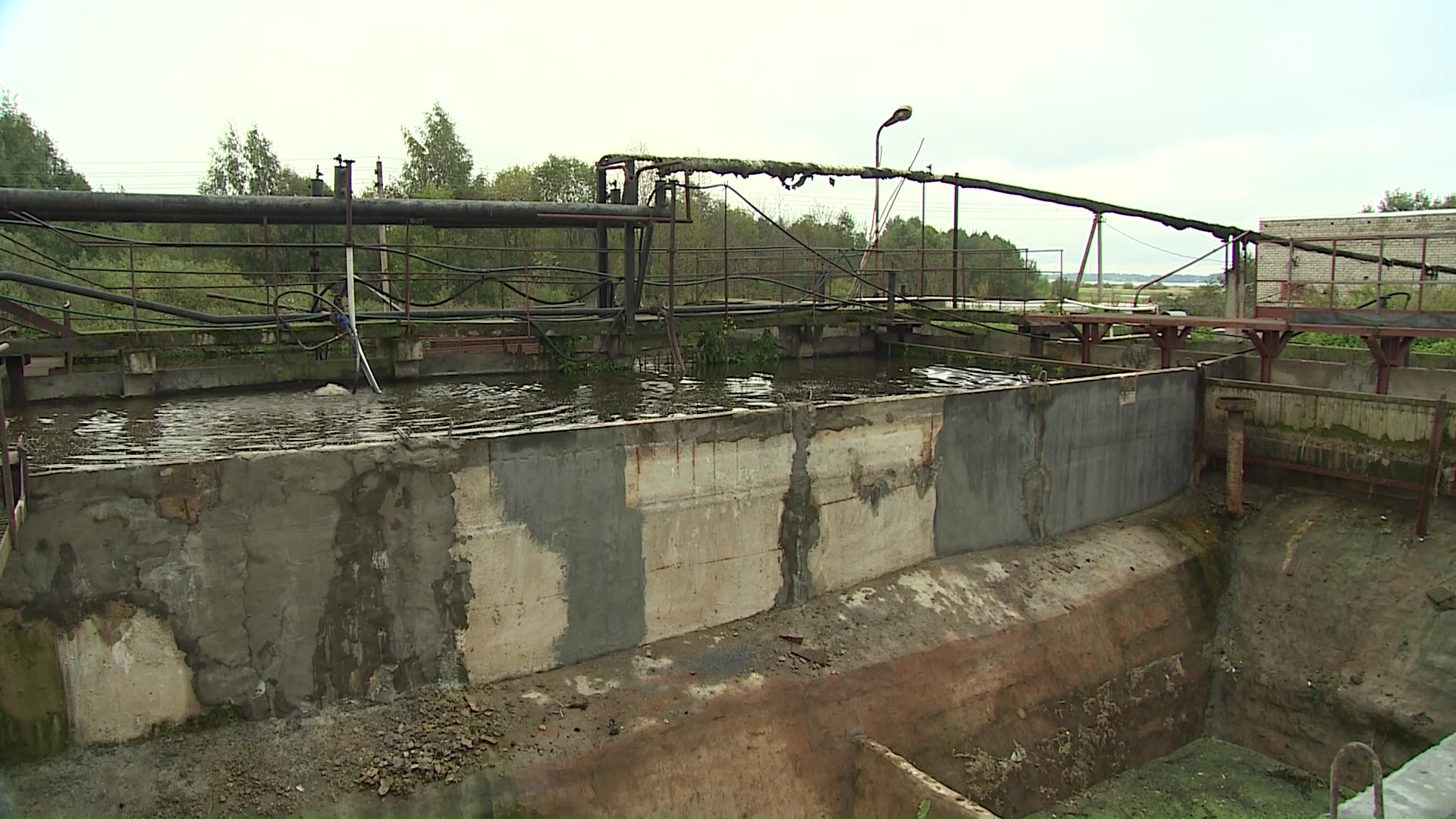 В посёлке Каменники Рыбинского района завершается реконструкция очистных сооружений