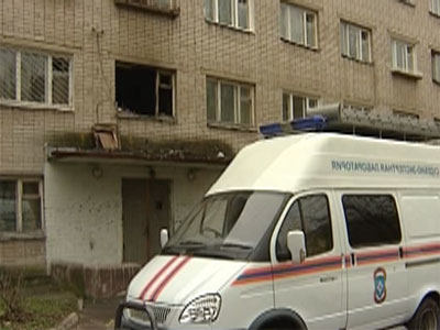 Пожар в общежитии