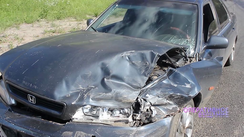 На Окружной дороге два водителя не поделили дорогу