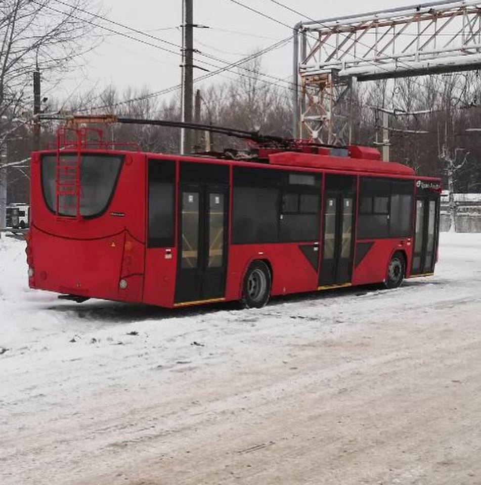 На маршруты Ярославля выйдут семь новеньких троллейбусов