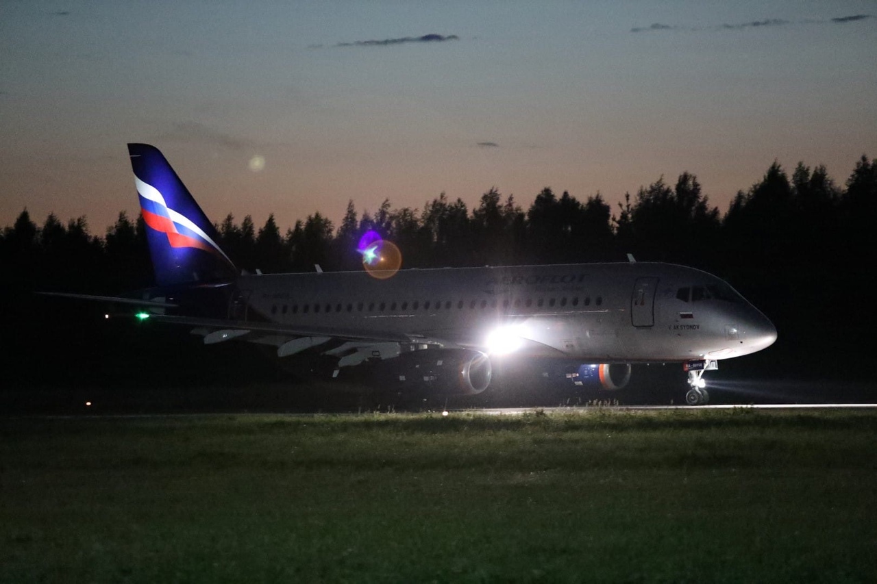 Из Шереметьево в Туношну прибыл первый рейс