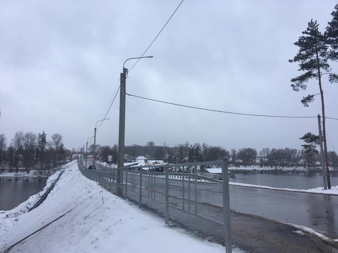 Дмитрий Миронов: «Открыто рабочее движение по новому мосту через реку Солоница»