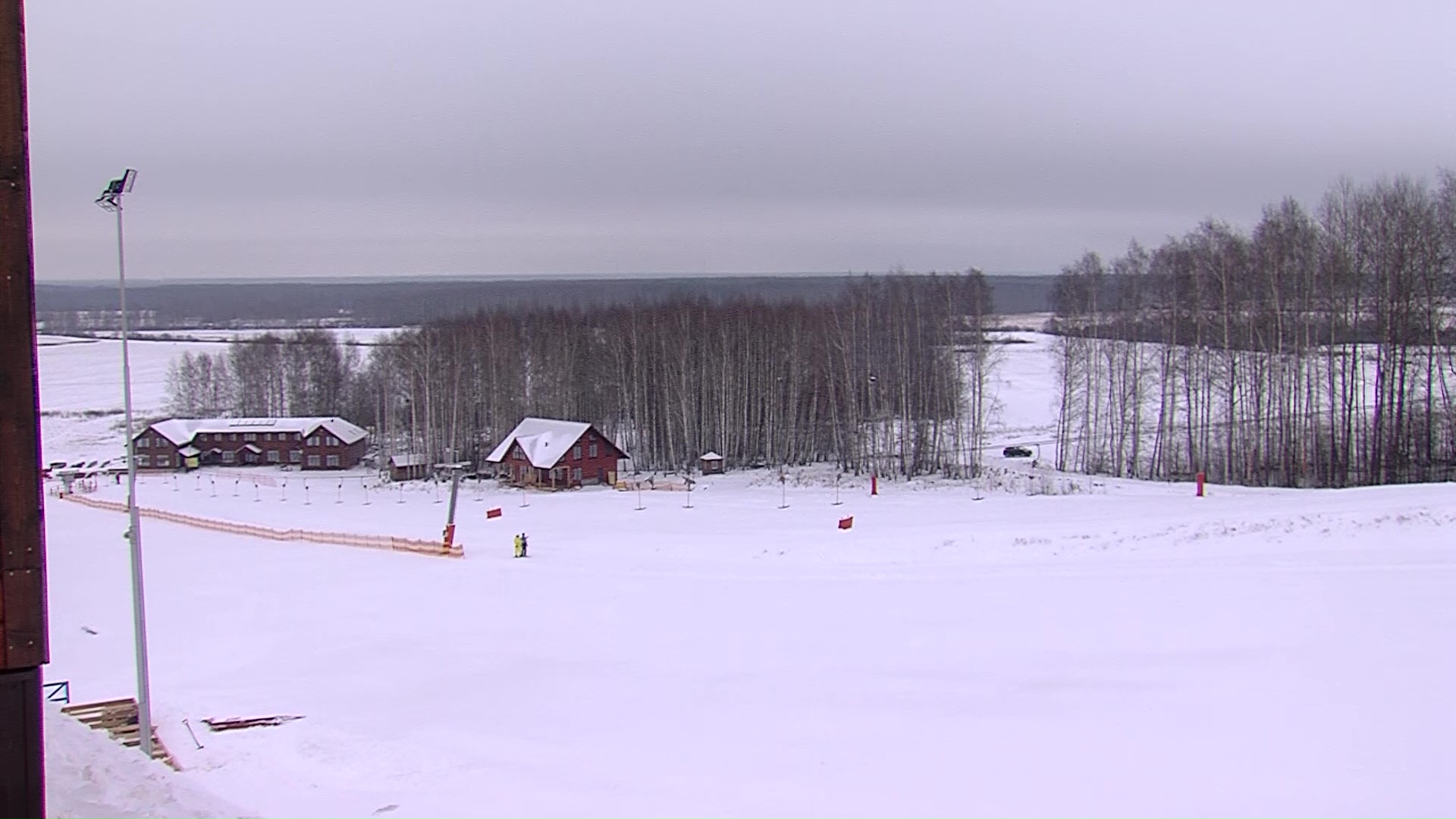 Сборная России опробовала трамплин в Подолино перед Кубком Европы