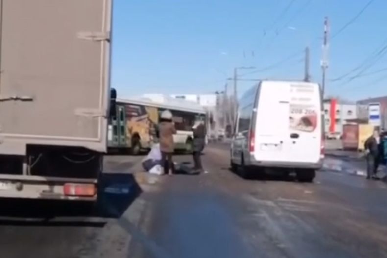 В Ярославле микроавтобус «Газель» на переходе сбил пятерых человек