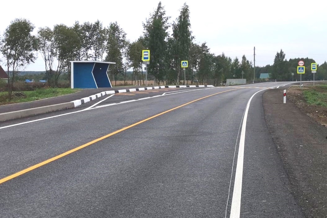 В Ярославской области отремонтировали два участка трассы Ярославль – Тутаев