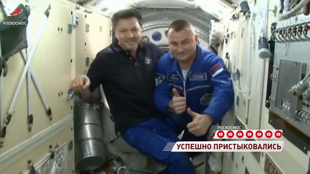 Рыбинский космонавт добрался до МКС