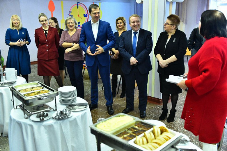 Владимир Волков: «Школьники должны питаться правильно и сбалансированно»