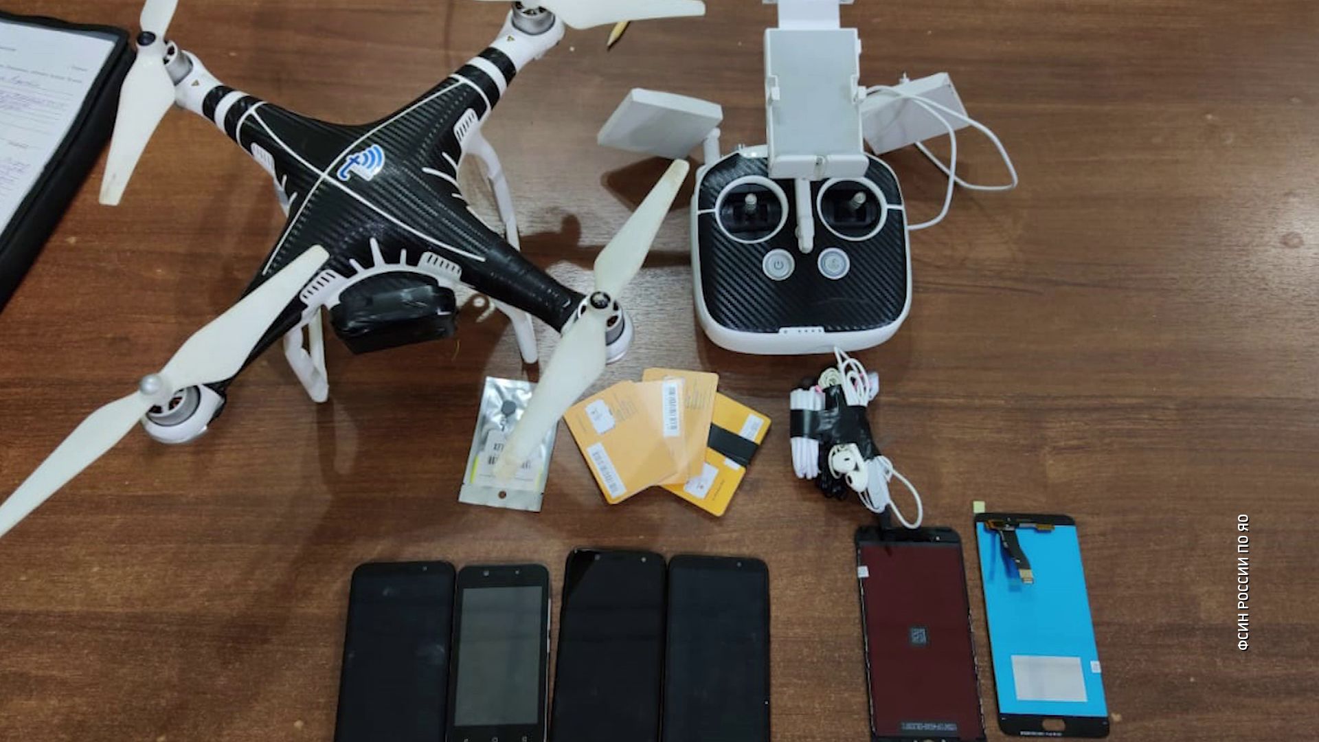 В Рыбинске ярославец попытался передать заключенным запрещенку при помощи квадракоптера