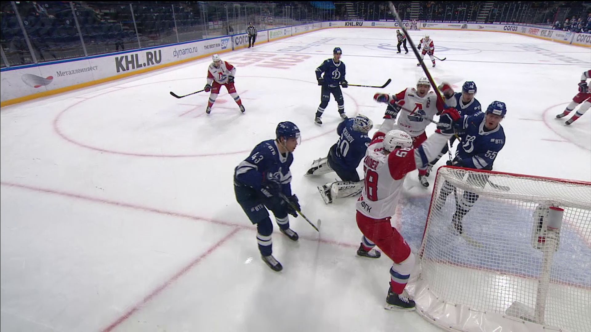 «Локомотив» упустил победу над московским «Динамо»