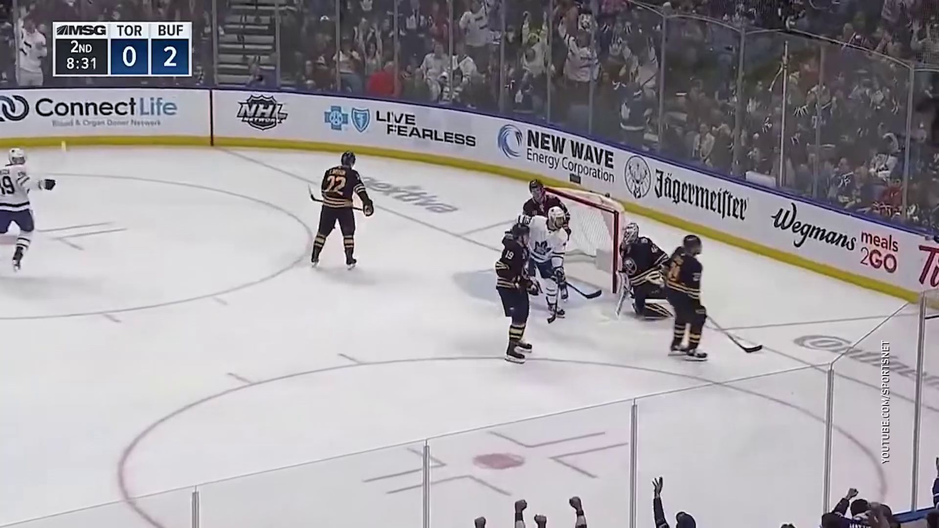 Экс-форвард «Локомотива» отличился в своем дебютном поединке в НХЛ