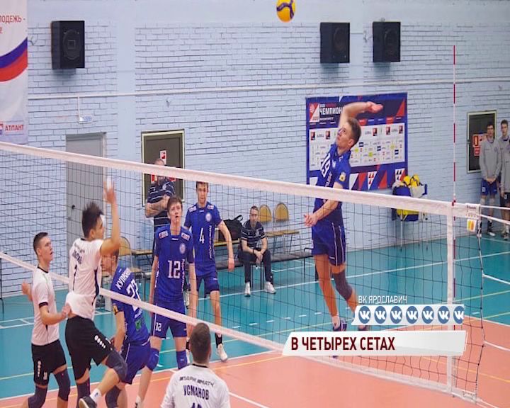 Волейболисты «Ярославских медведей» обыграли «Динамо-ЛО-2»