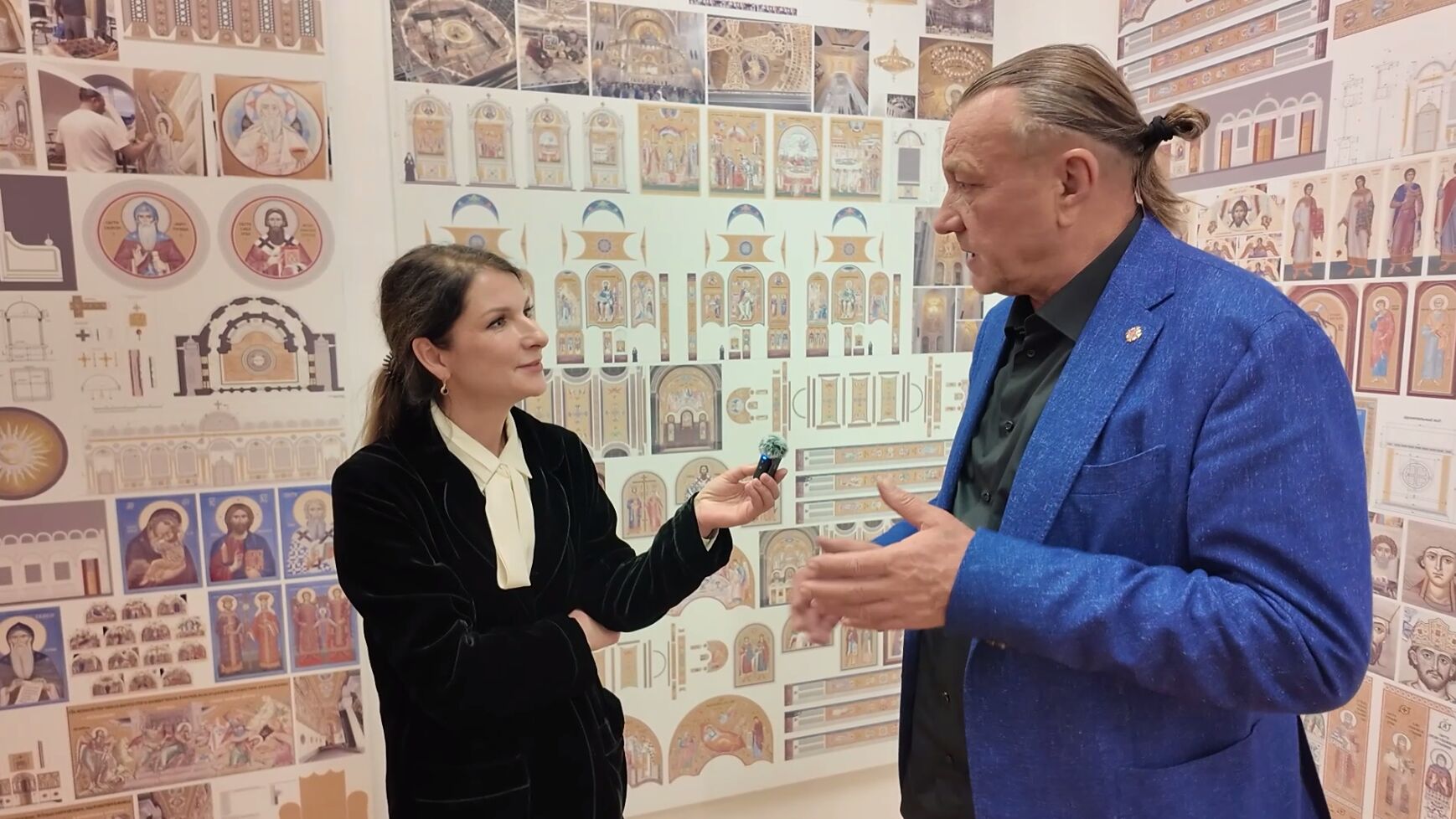 «В тему». Николай Мухин – о проекте «Благоукрашение храма Святого Саввы в Белграде»