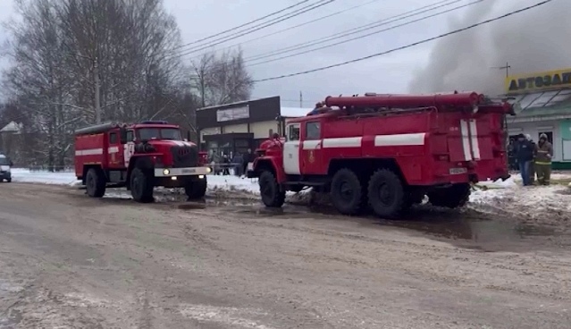 В Гаврилов-Яме Ярославской области в результате пожара погиб человек