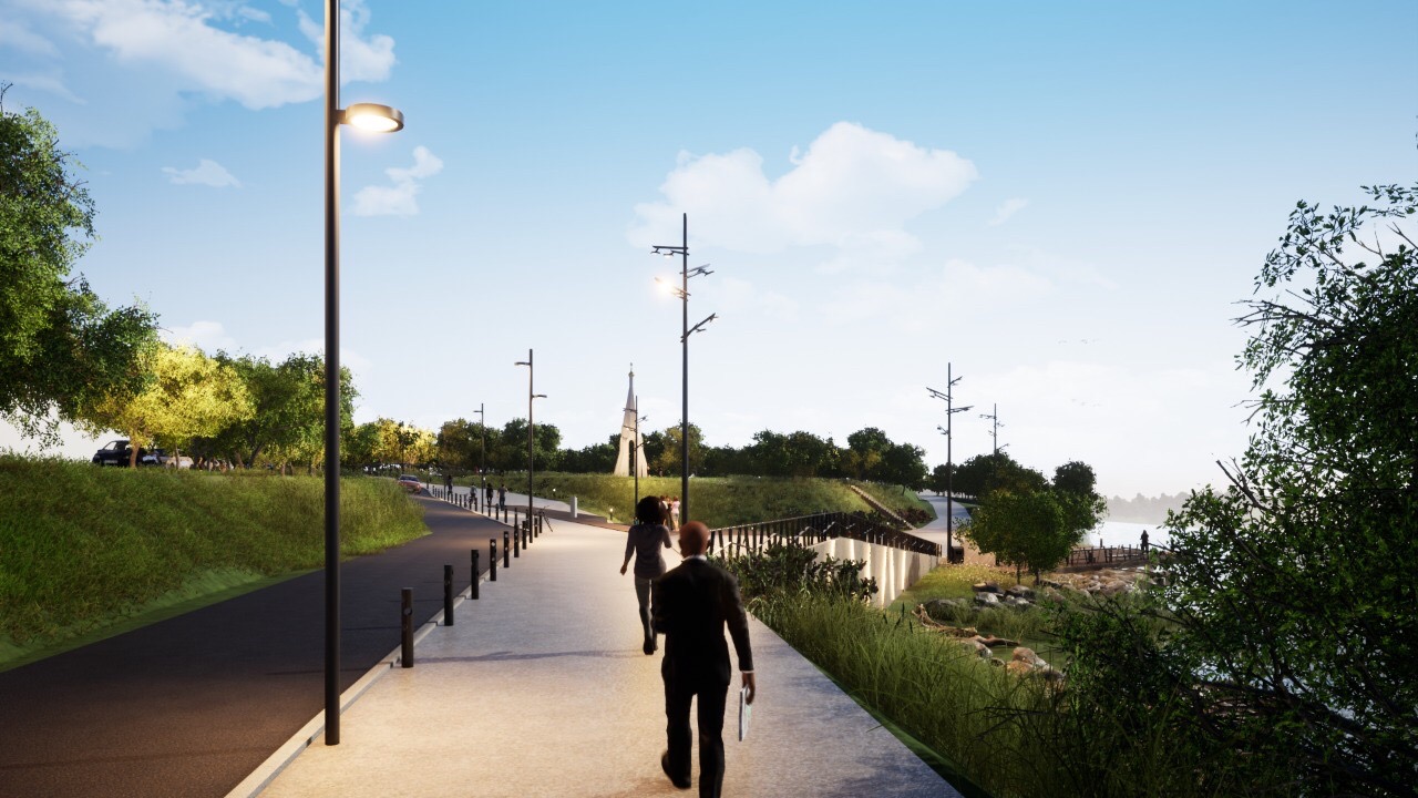 Владимир Волков показал эскизы обновленной Которосльной набережной: фото