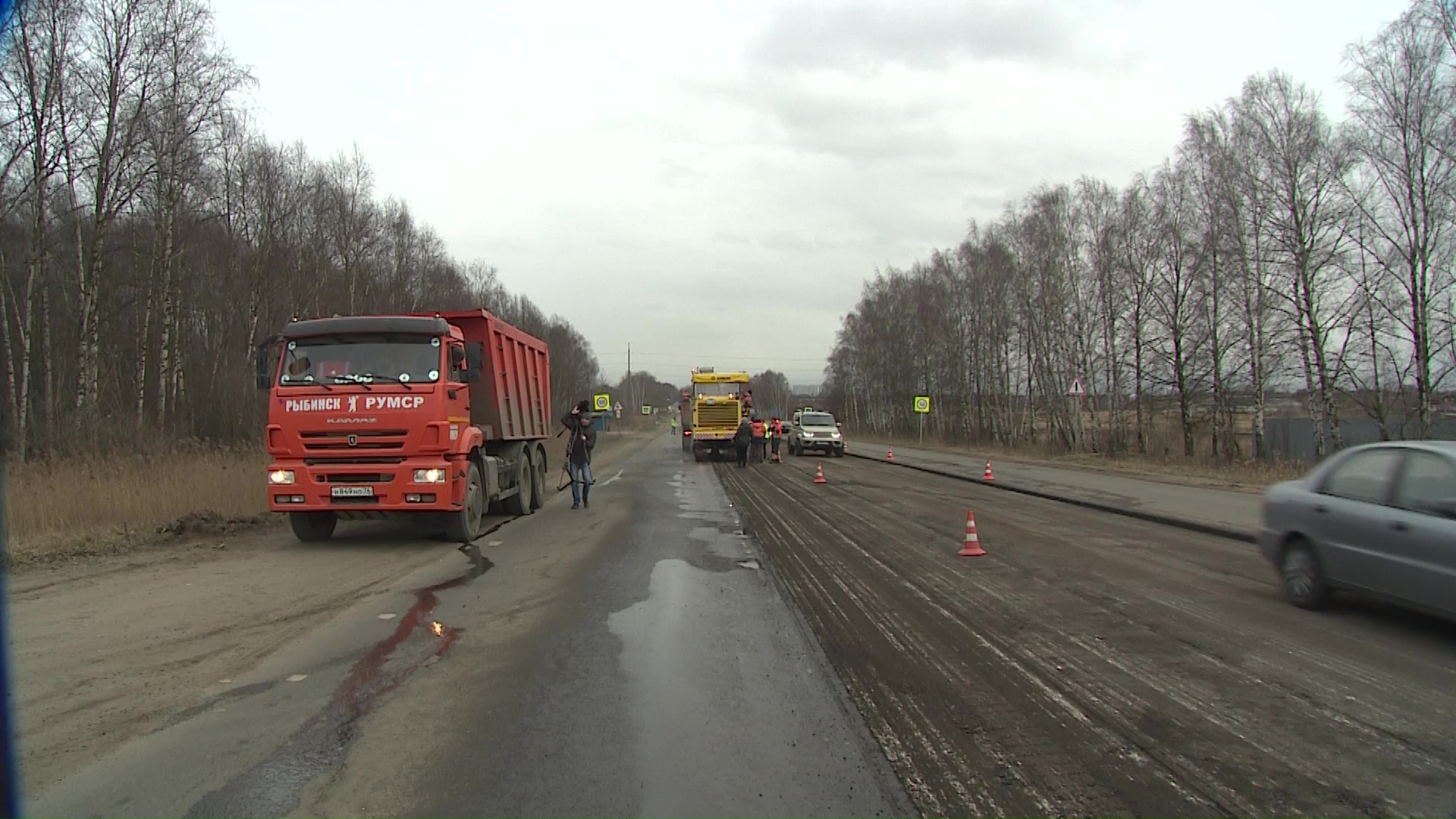 В Ярославле стартовали работы по нацпроекту «Безопасные и качественные автомобильные дороги»