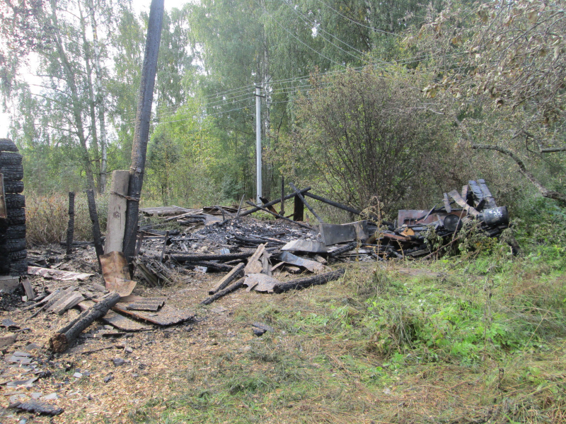 В Рыбинске женщина подожгла баню соседки, потому что та ей не очень нравилась