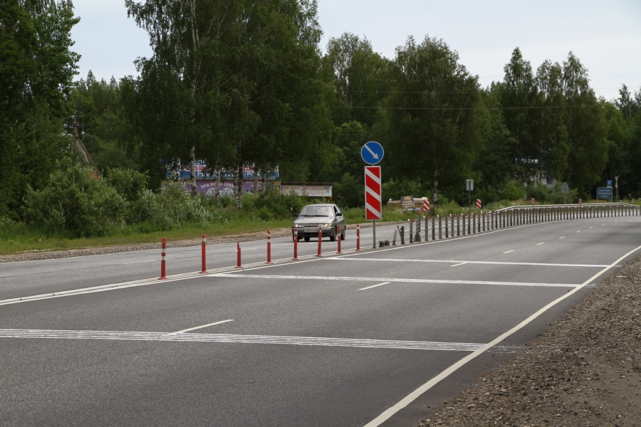 В Рыбинске впервые нанесли шумовую разметку