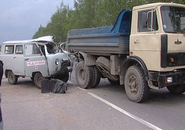 Авария с участием скорой