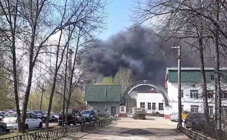 В Ярославле произошел пожар на заводе №50