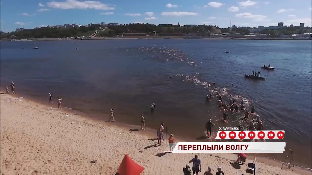 Рыбинские пловцы покорили Волгу