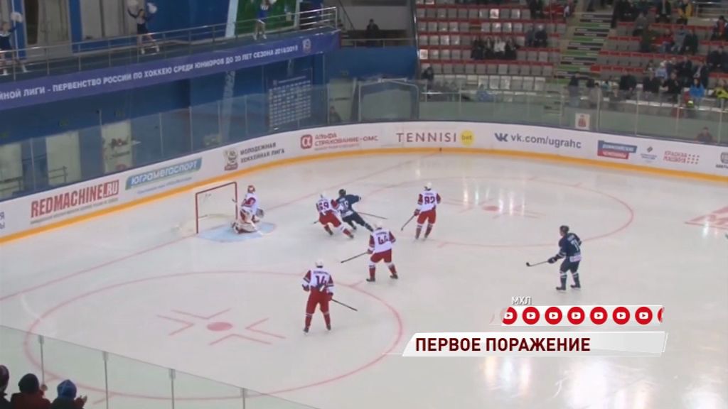 «Локо» уступил «Мамонтам Югры»: счет в серии стал равным