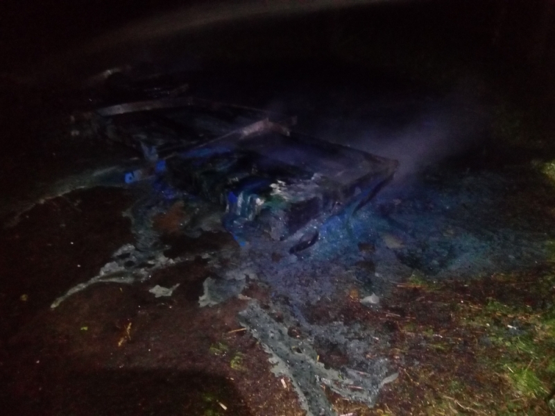 На Центральном пляже неизвестные сожгли четыре биотуалета