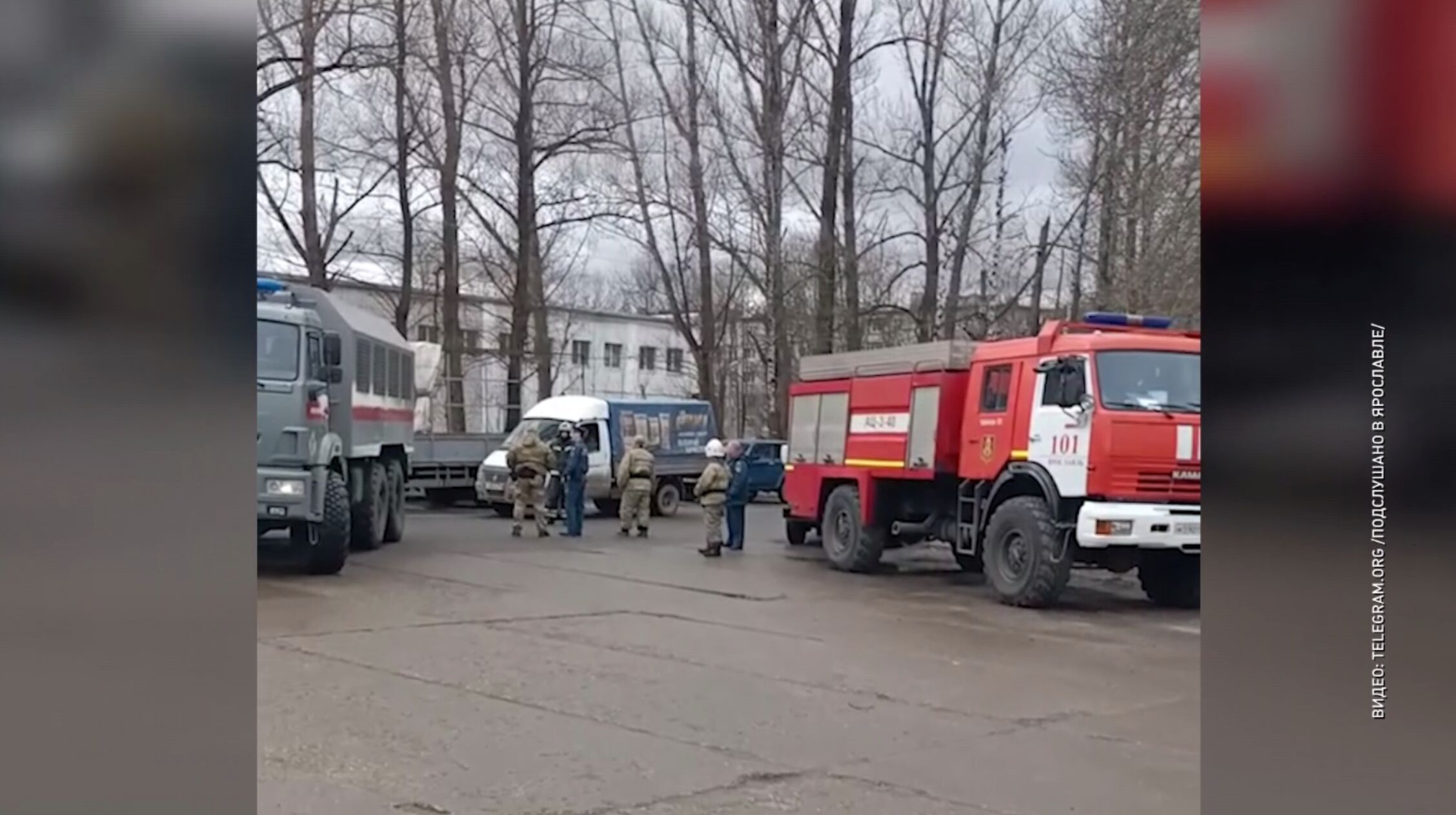 ЧП случилось в районе речного порта в Ярославле