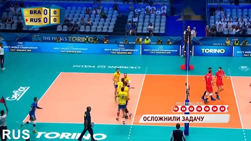 Сборная под руководством Сергея Шляпникова уступила бразильцам