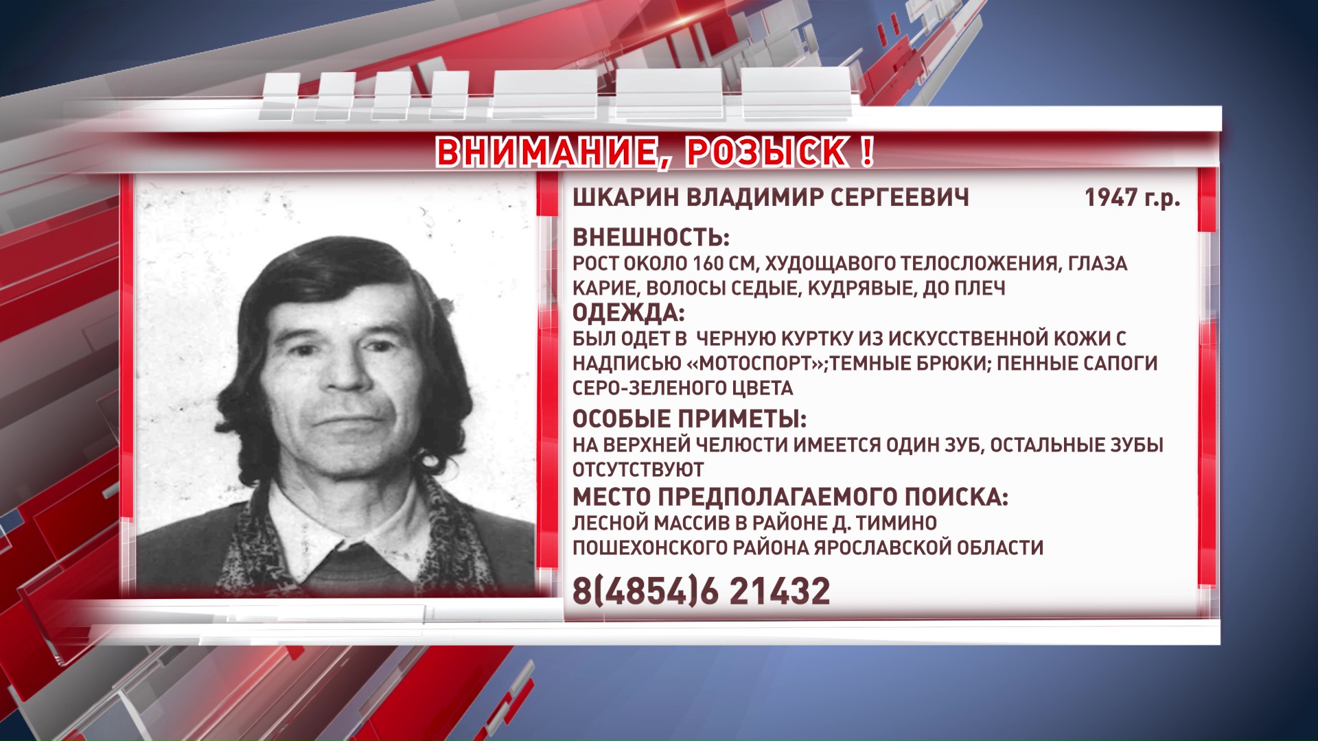 В Пошехонском районе ищут заблудившегося в лесу пенсионера