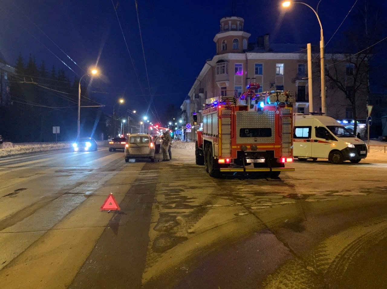 На проспекте Ленина в Рыбинске такси сбило пешехода