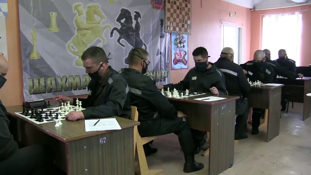 По области прошли шахматные турниры в исправительных колониях