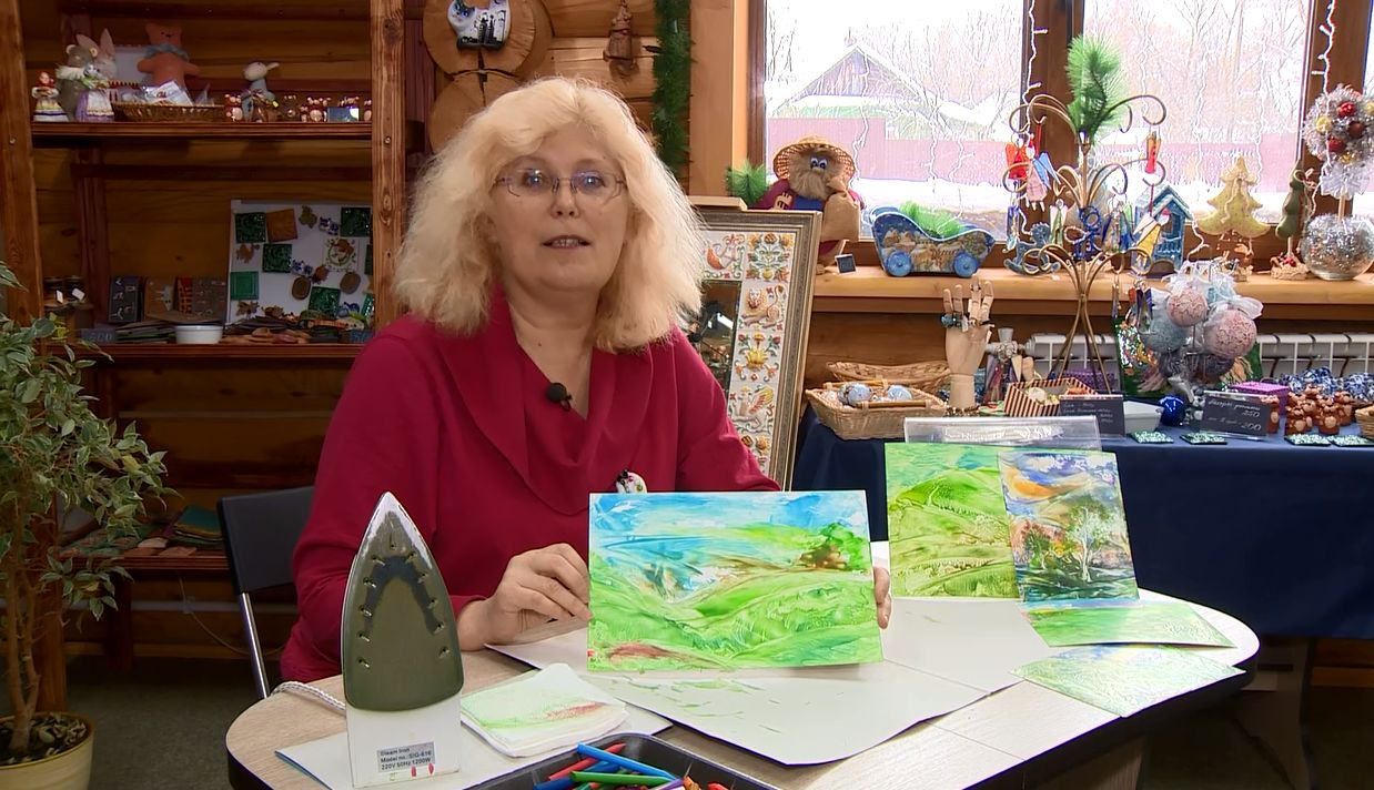 Рубрика «Мастер-класс». Картина утюгом