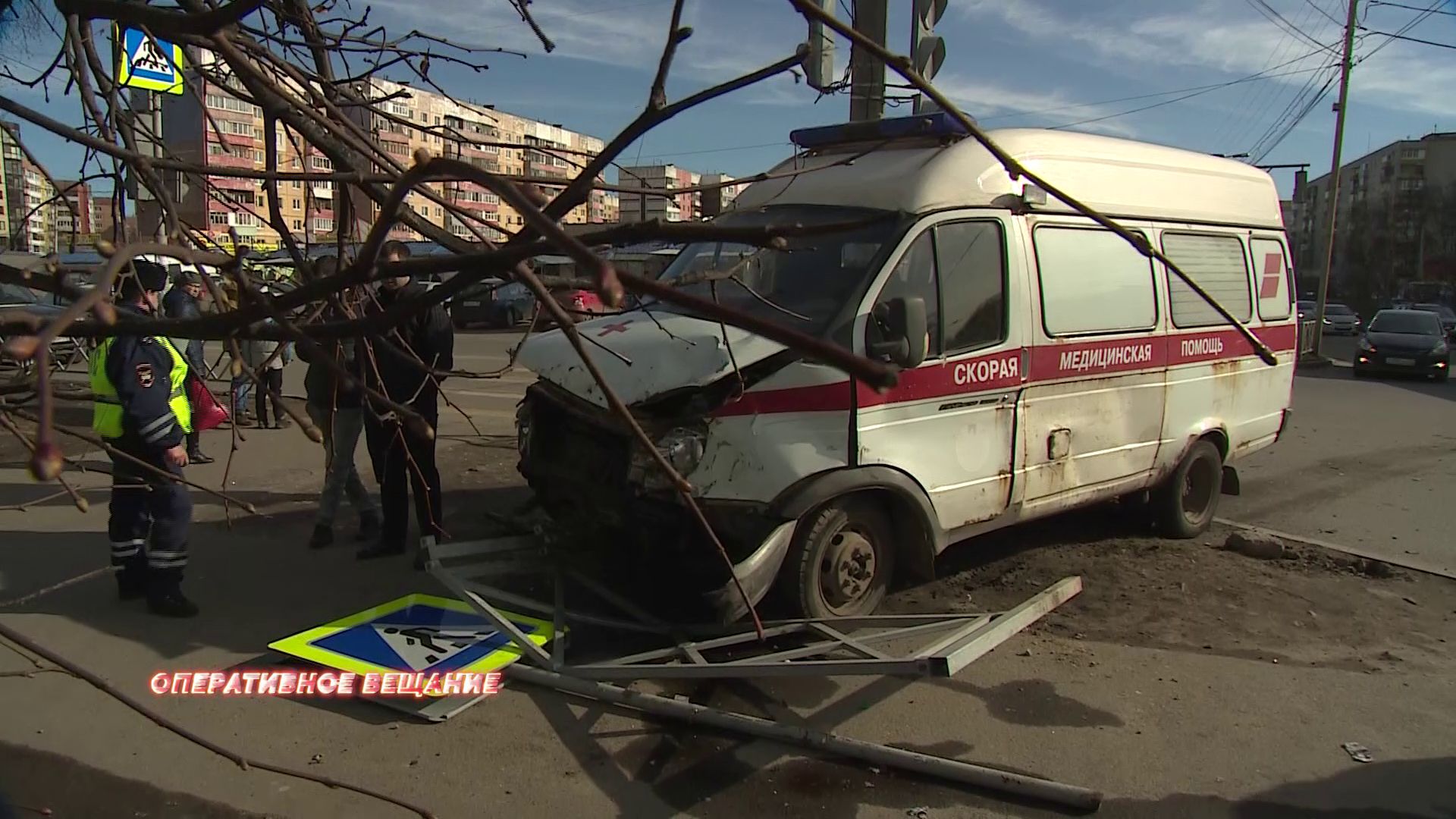 Водителя, не пропустившего скорую в марте, признали виновным