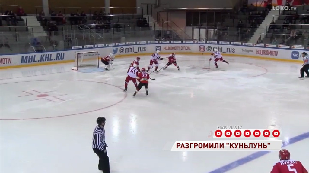 «Локо» разгромил сверстников из «Куньлуня»