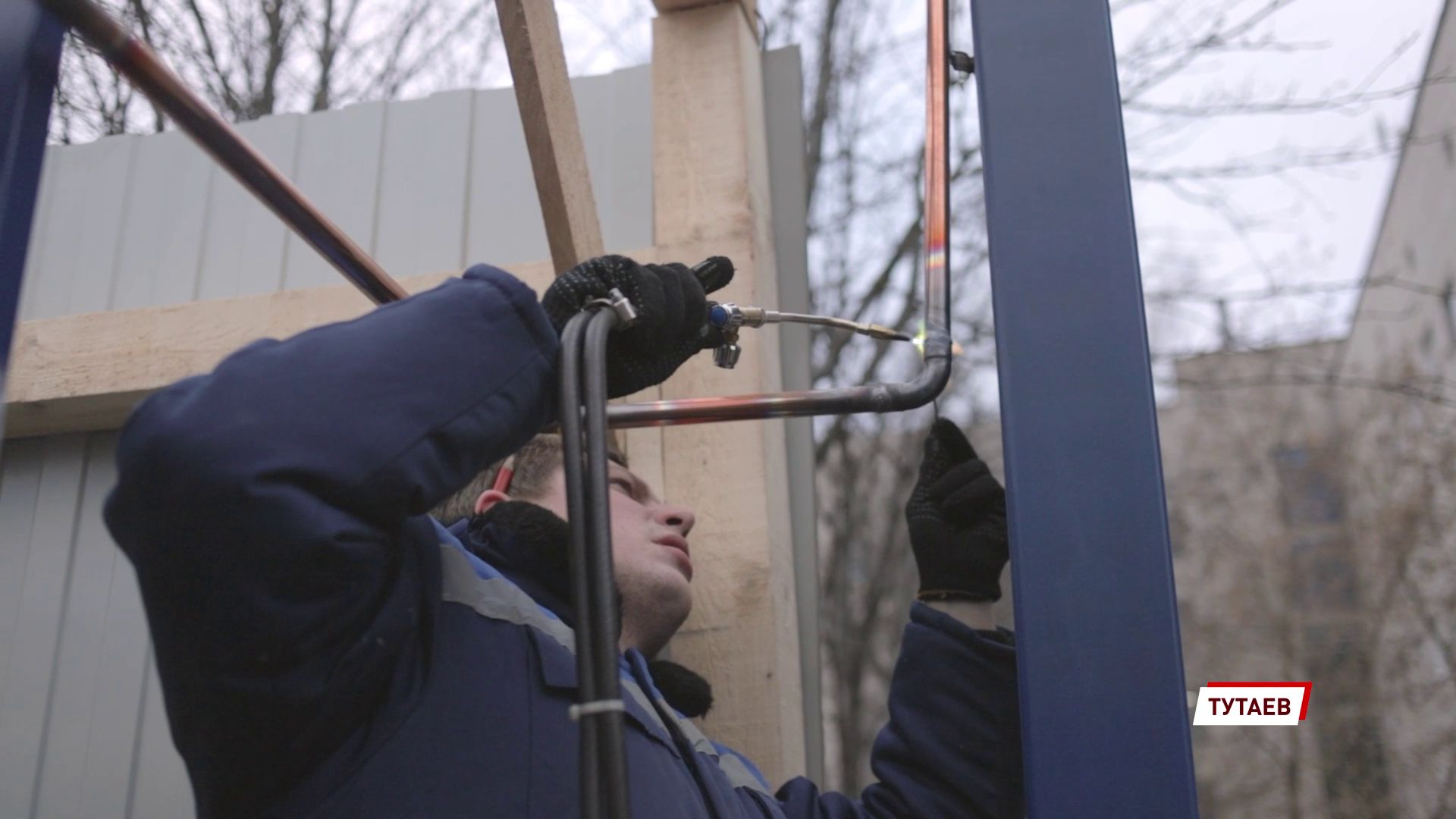 В Тутаевской ЦРБ закончился первый этап монтажа кислородно-газификационной станции