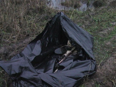 В болоте найден труп