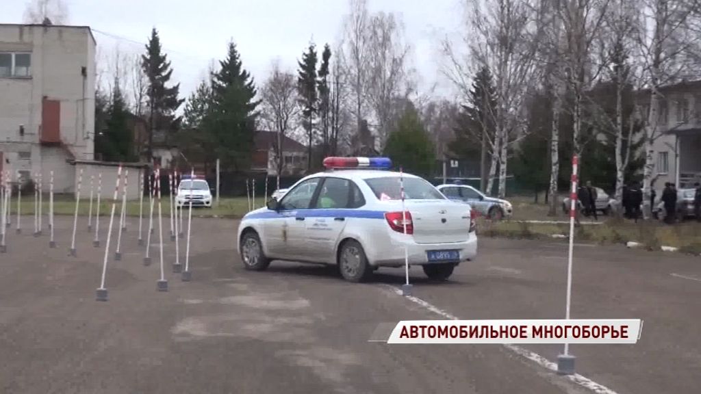 Скоростное маневрирование и задержание преступников: полиция провела необычные соревнования