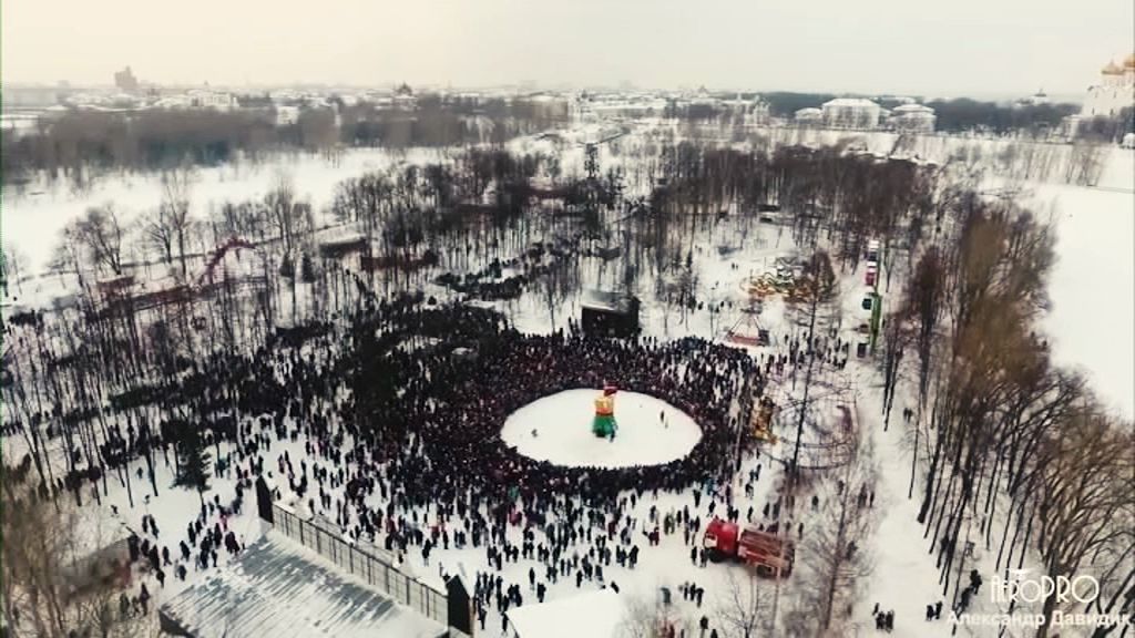 "Яркая Масленица" в Ярославле: дневник народных гуляний