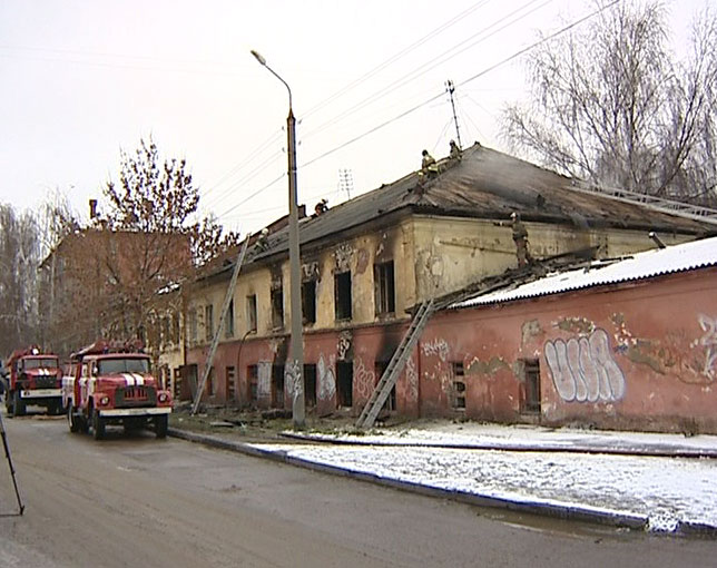 Загорелся дом на Кооперативной, 12