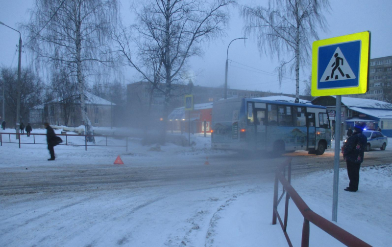 В Рыбинске под колеса ПАЗа попала 82-летняя пенсионерка