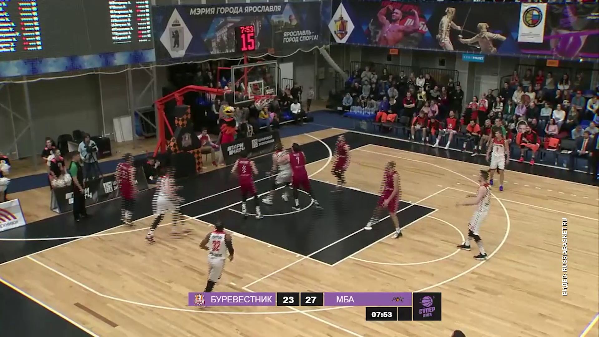 «Буревестник» вышел на третью строчку в таблице чемпионата Суперлиги